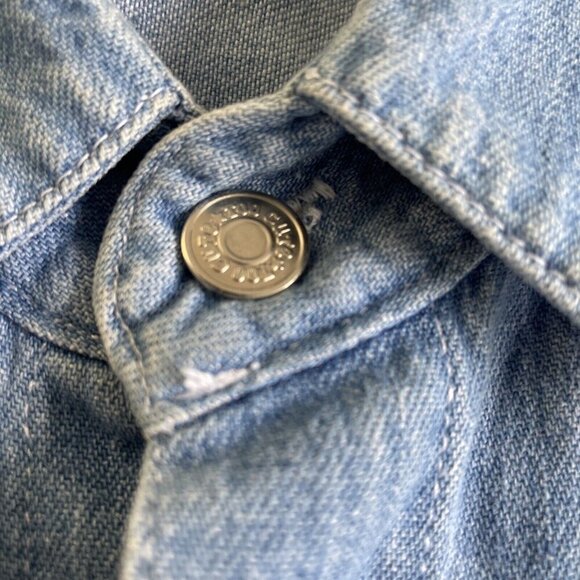 Vintage Walt Disney Too Cute Guetta Bros Embroidered Denim Womens Size L (Z7) - Picture 6 of 10